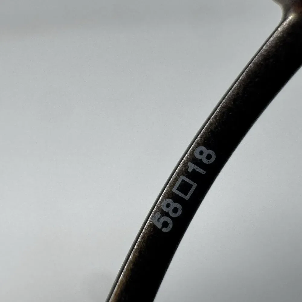 Police VPLD78K 08H5 Gunmetal Black Eyeglass Frames 58-18-145